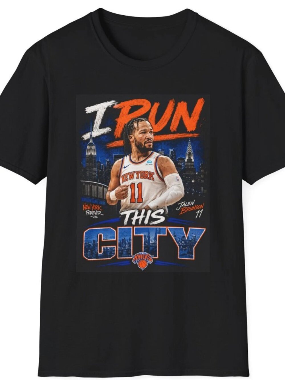 Jalen Bronson New York Knicks T shirt